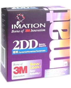 Imation 3.5IN Dd 1.0MB Preformatted IBM (10-Pack) (Discontinued by Manufacturer)