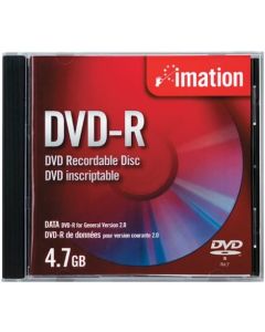 Imation IMN41892 4.7 GB DVD-R Single Sided Write-Once (Single)