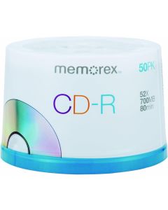 CD-R 80MIN 52X 50PK by TDK MfrPartNo 034707045637
