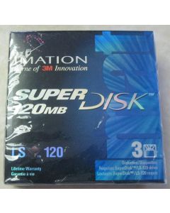 Imation SuperDisk 120MB (3-Pack) LS-120 Super Disk